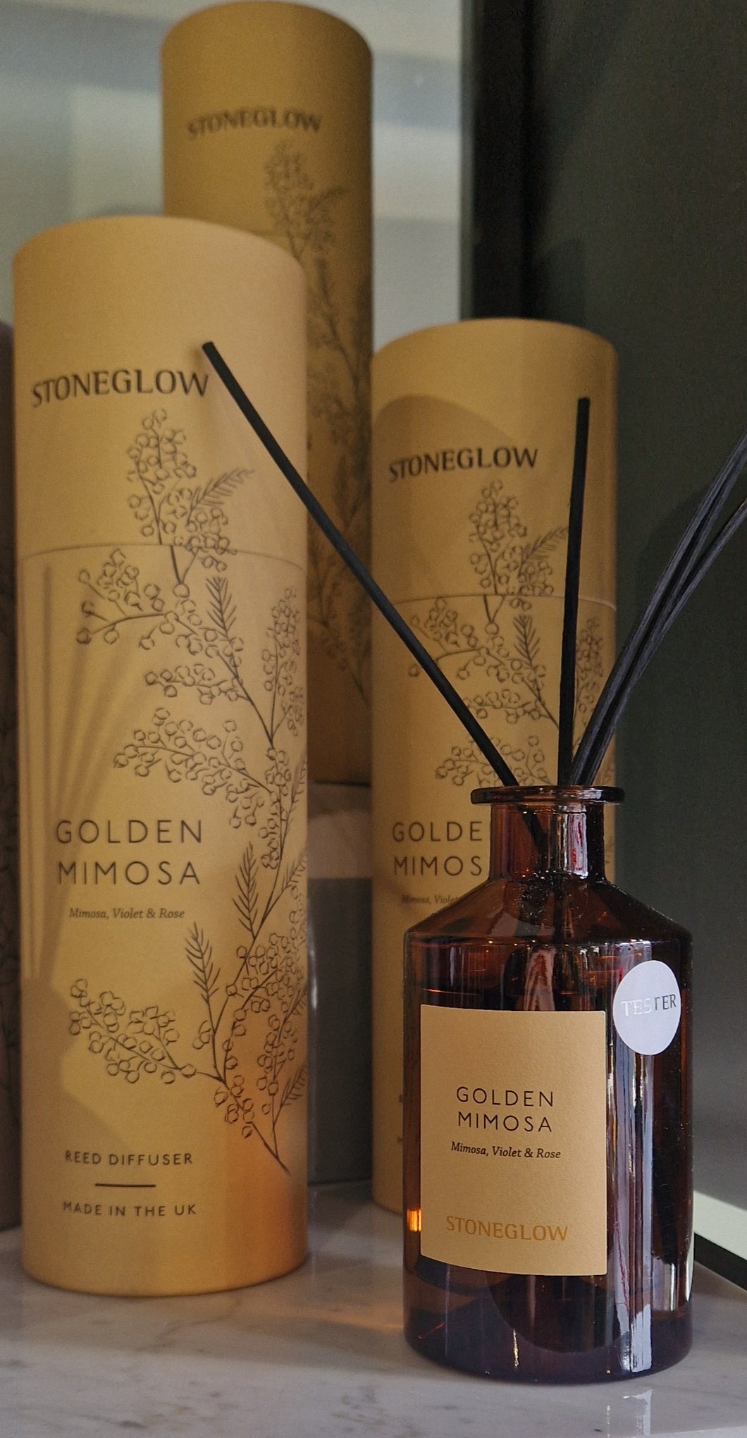 Golden Mimosa Reed Diffuser